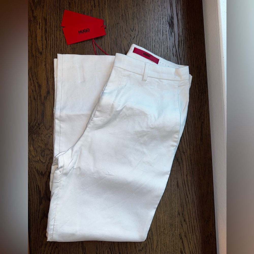 Hugo Boss White Women’s Pants – Never Worn